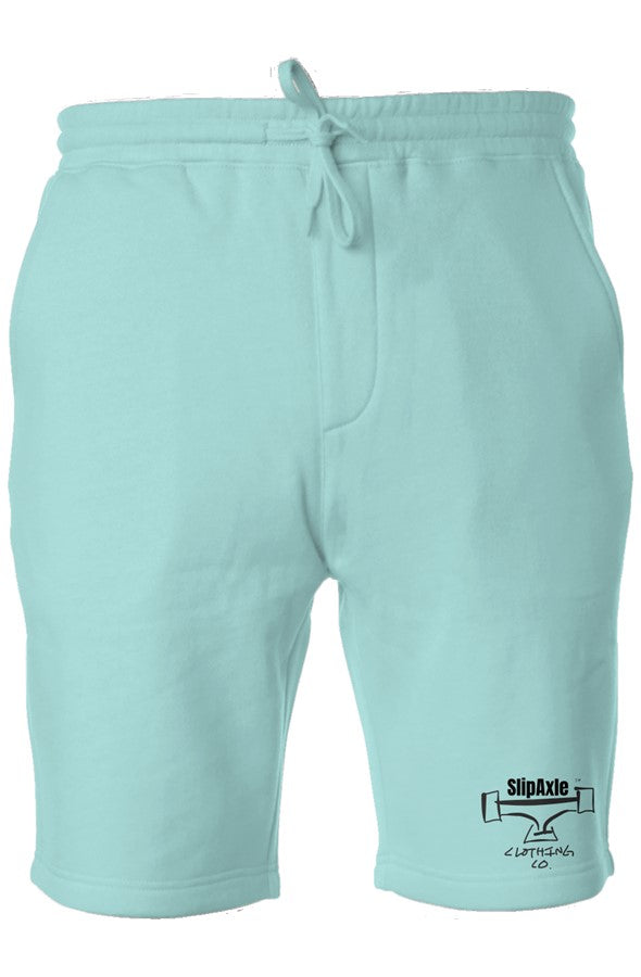 Truck graphic fleece shorts